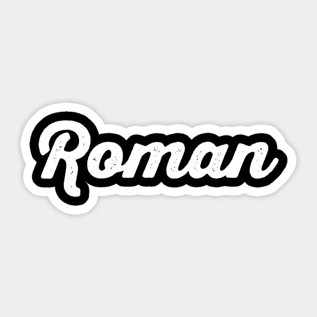 Roman Sticker by ProjectX23Red